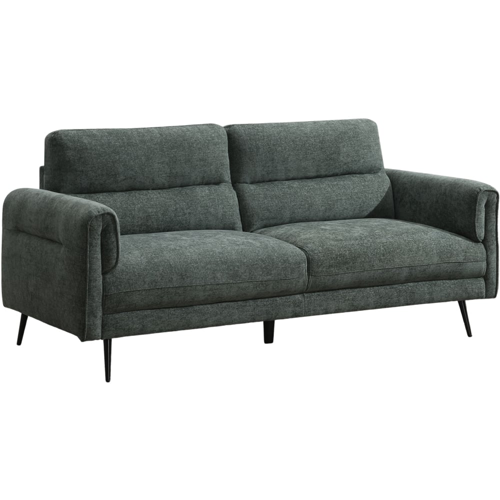 Harlem 3 Seater Moss Green Sofa Image 2