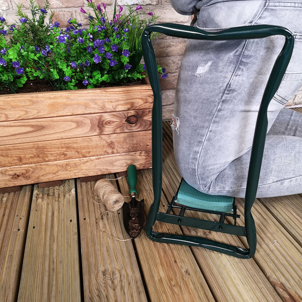 Samuel Alexander Foldable Gardening Padded Kneeler and Seat Image 5