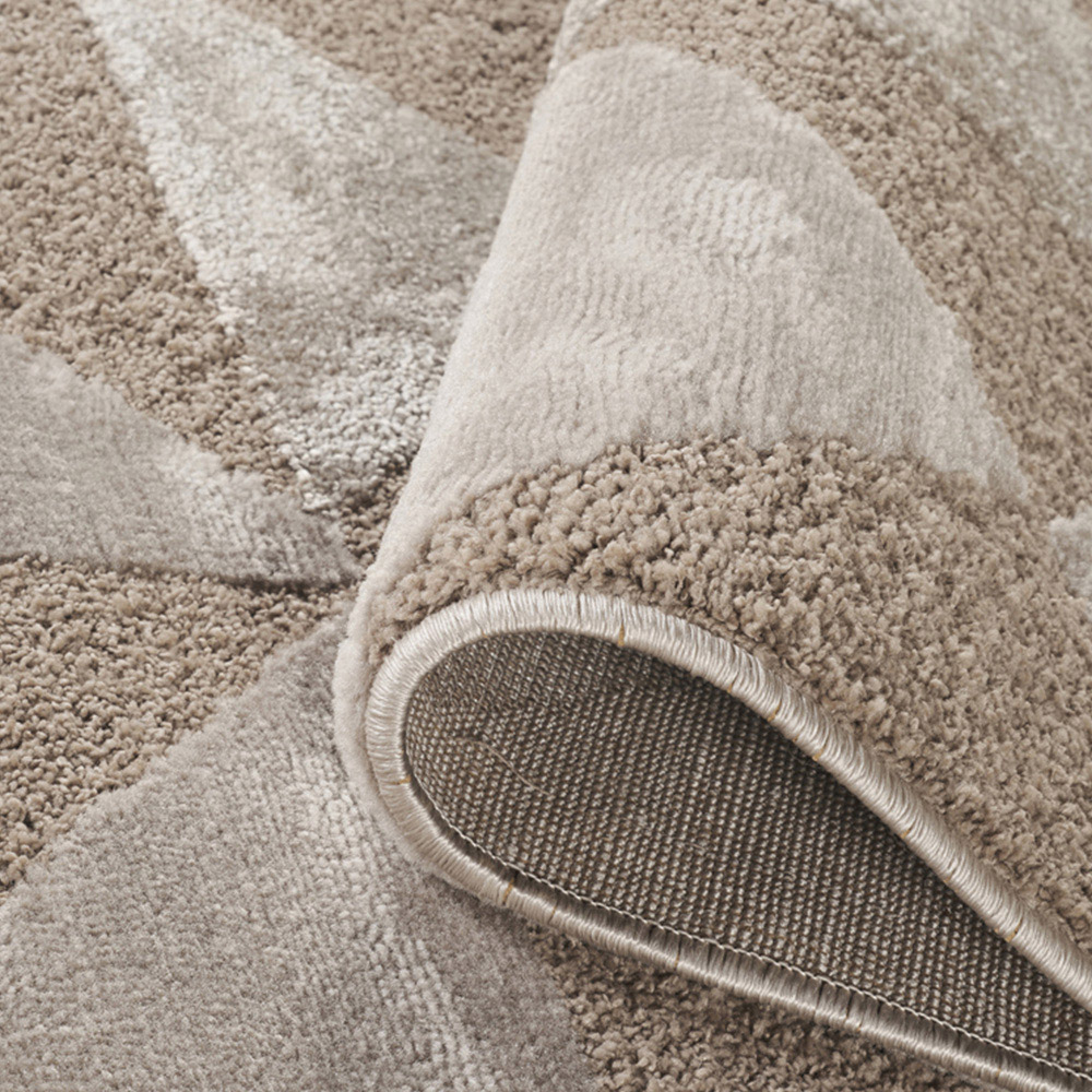 Desire Rugs Hamilton Mocha Geometric Triangle Mosaic Rug 120 x 170cm Image 4