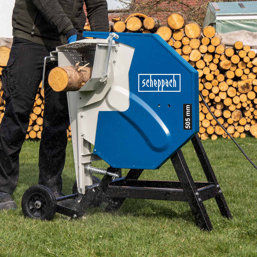 Scheppach HS510 Tilting Log Saw with Safety Flap 3000W Image 2