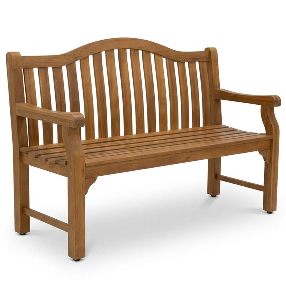 Royalcraft Maria 2 Seater Acacia Wood Garden Bench Image 2