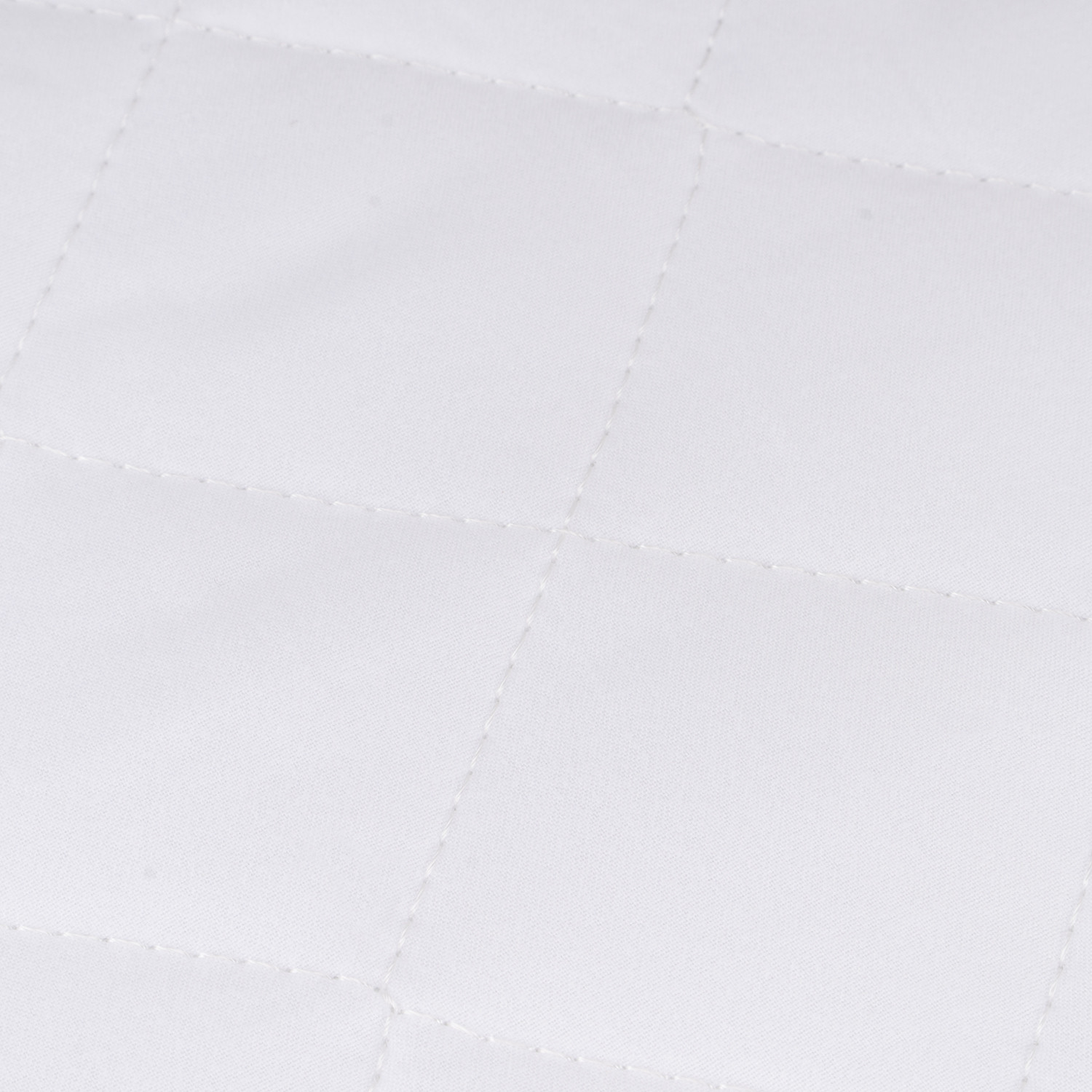 Divante Single White Quilted Waterproof Mattress Protector Image 2