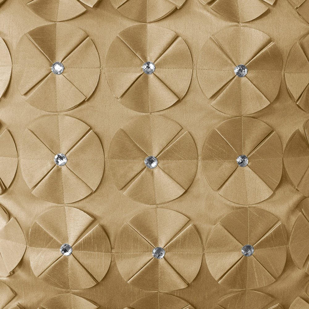 Intimates Vogue Diamante Latte Filled Cushion 43 x 43cm 2 Pack Image 2