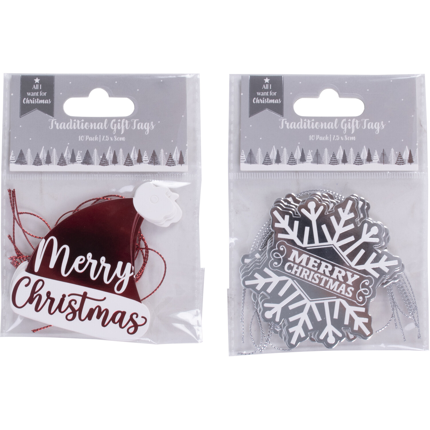 Pack of 10 Traditional Gift Tags Image 2