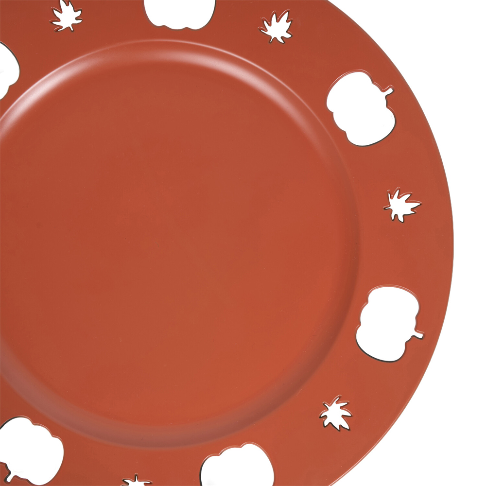 Pumpkin Charger Plate Image 4