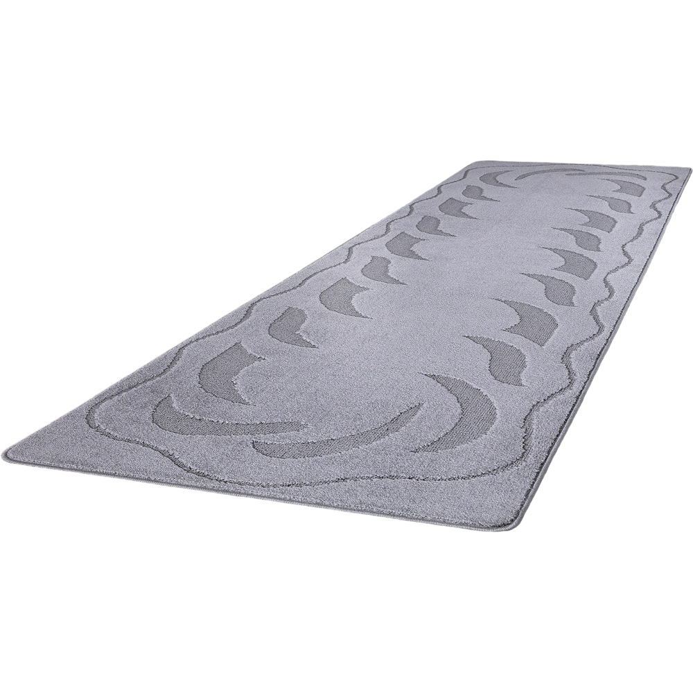 Smart Living Ovalack Dark Grey Gel Back Non-Slip Door Mat 50 x 80cm Image 3