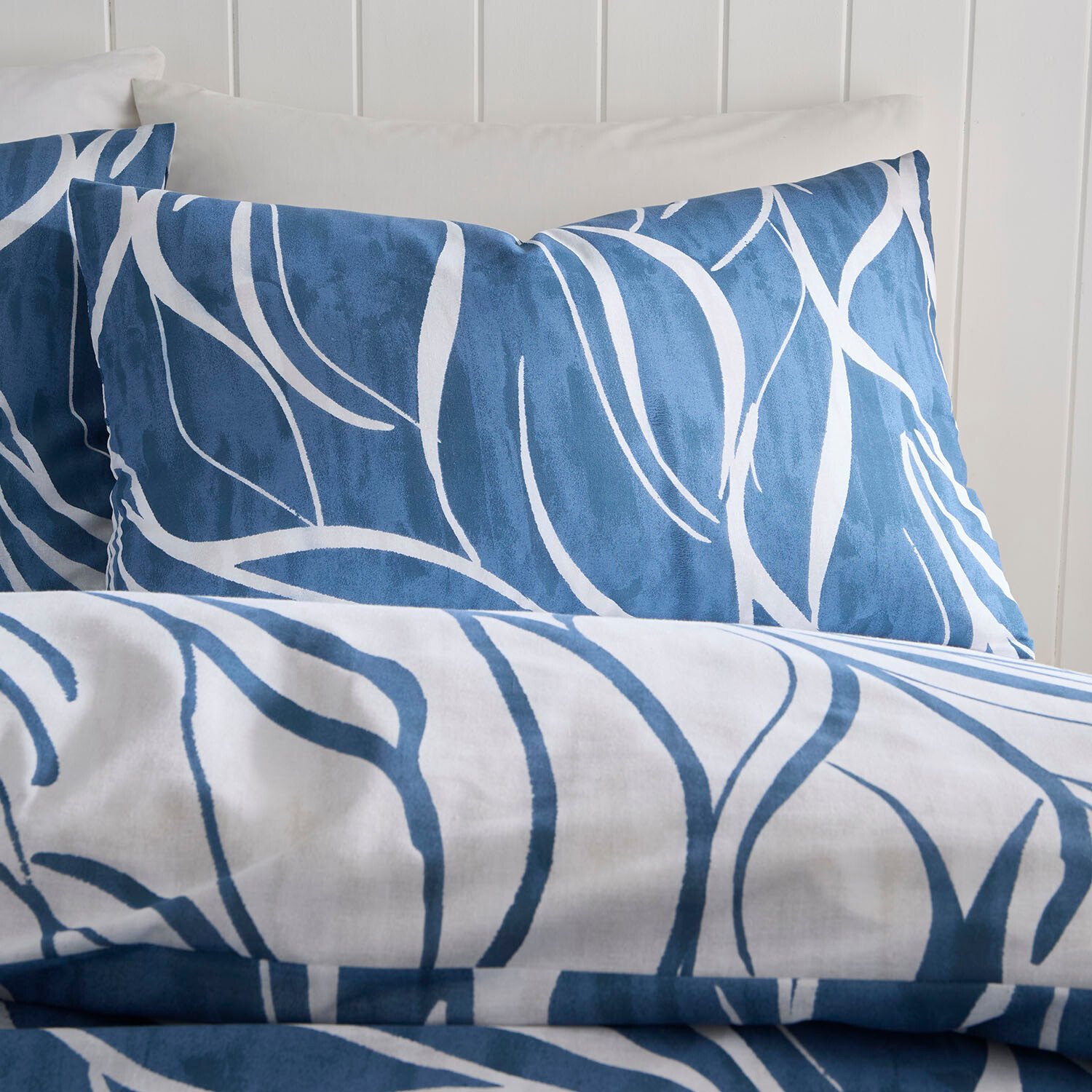 Mira Abstract Duvet Set - Navy / Double Image 3