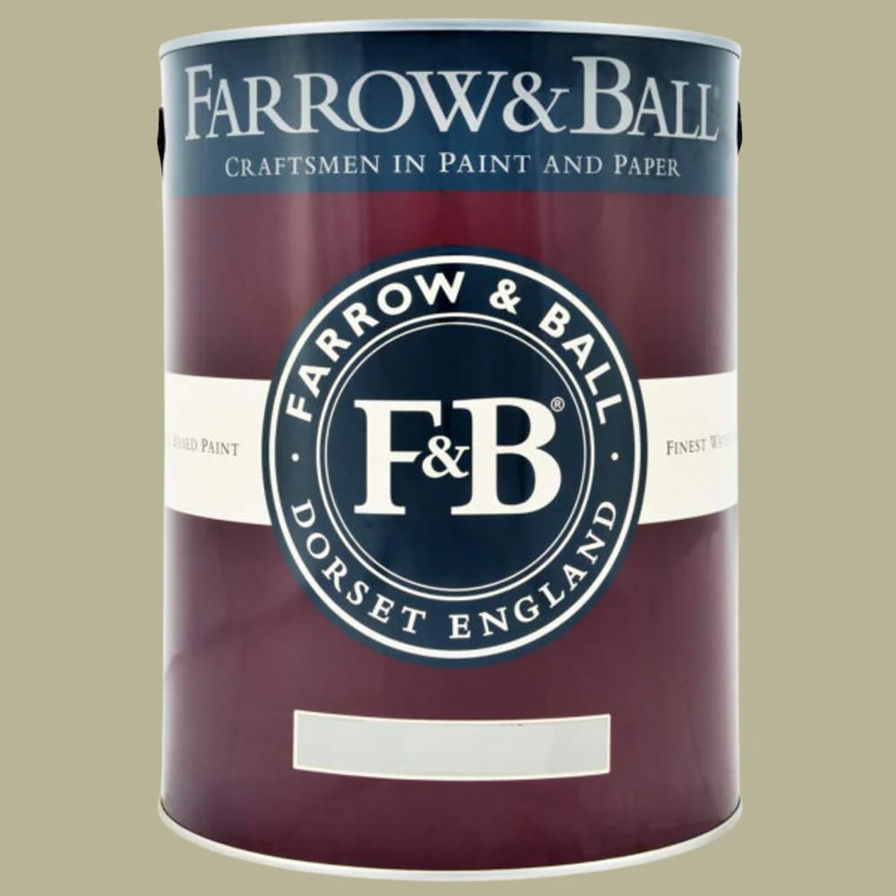 Farrow & Ball Estate Eggshell Ball Green Satin Paint 5L Image 2