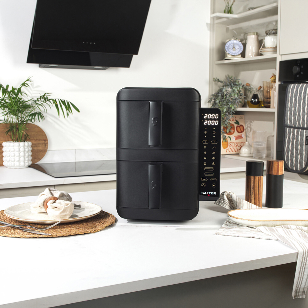 Salter VertiCook Ultra Air Fryer Black Image 2