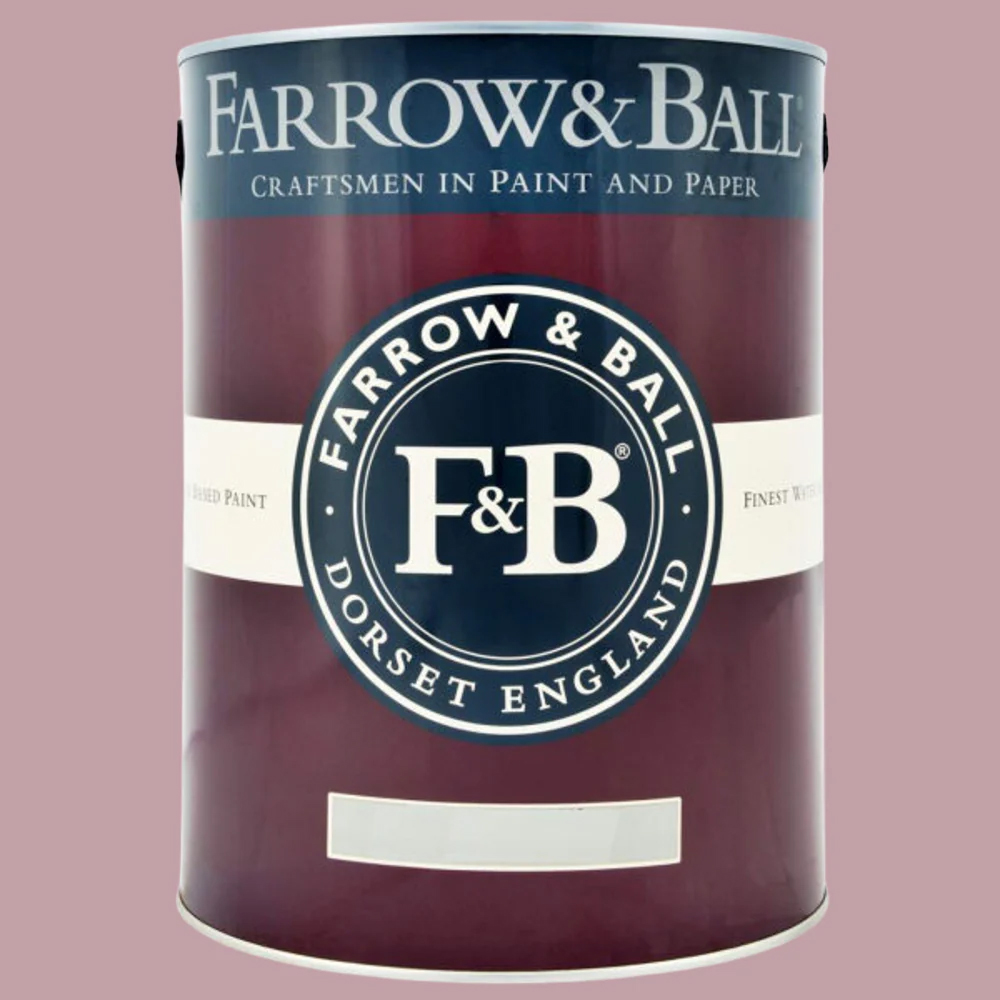 Farrow & Ball Modern Eggshell Cinder Rose Satin Paint 5L Image 2