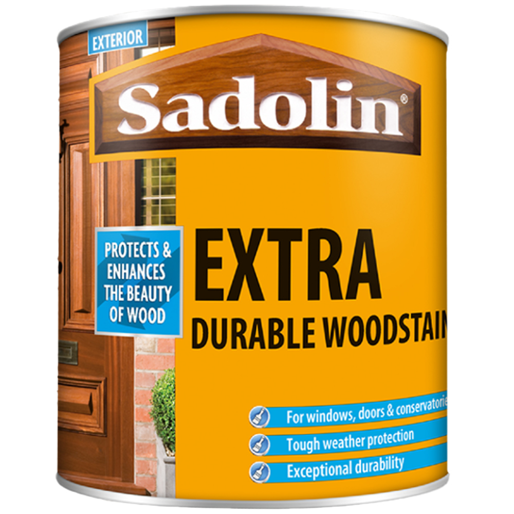 Sadolin Extra Burma Teak Exterior Woodstain 500ml Image 2