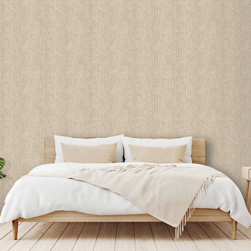 Design ID Basket Weave Gold Wallpaper Image 2