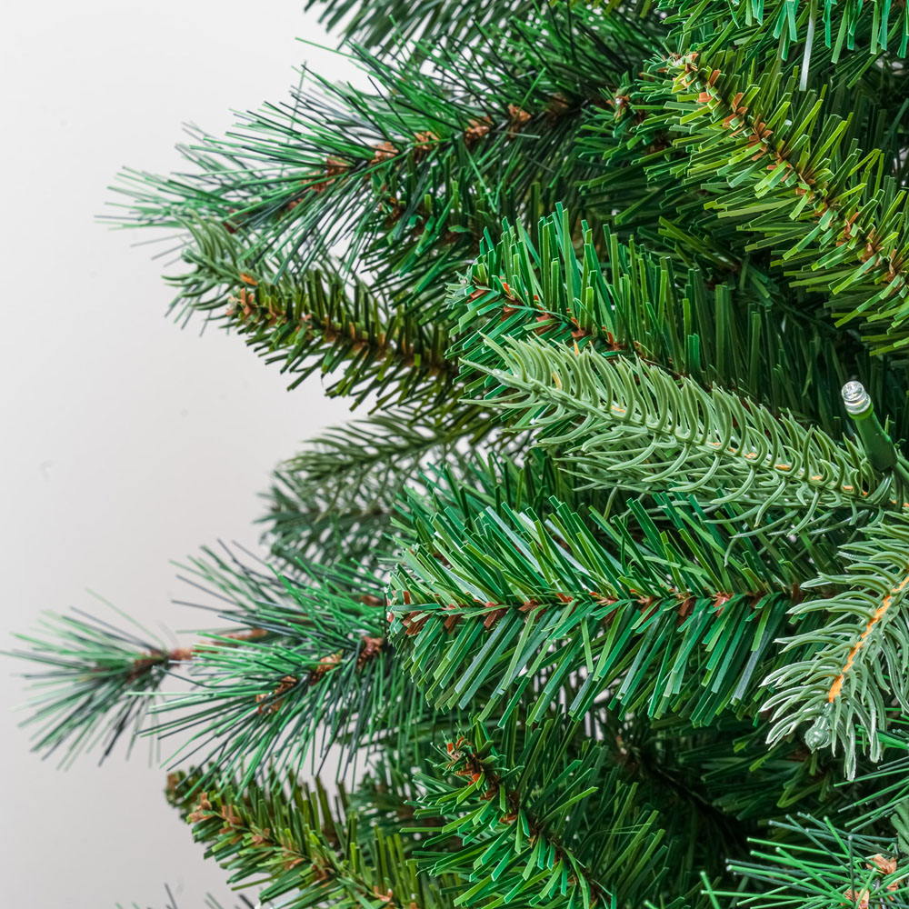 The Christmas Centre Arundel Warm White LED Pre-Lit Pine Artificial Xmas Tree 7.5ft Image 3