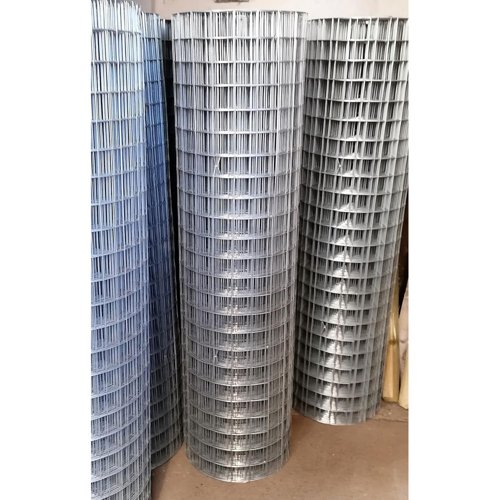 Inspirational Gifting 1.2m tall Weld Mesh Square Galvanised Wire Dog Fence Roll 2 Inch 120cm x 30m Image 3