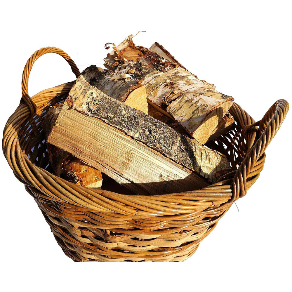Ecoblaze Kiln Dried Birch Hardwood Firewood Log Crates Image 3