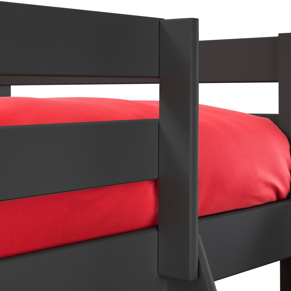 Julian Bowen Merlin Anthracite Sleeper Bunk Bed Image 5