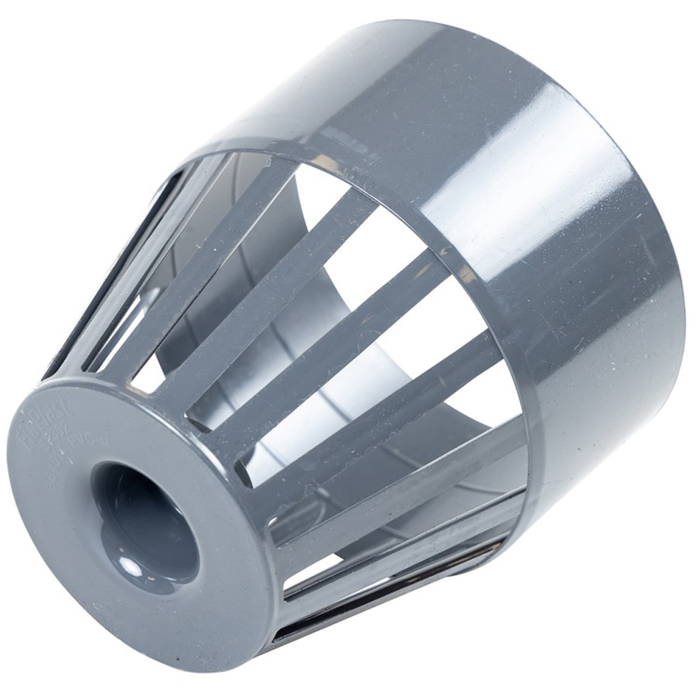 FloPlast Ring Seal Soil Vent Terminal Anthracite Grey 110mm Image 4