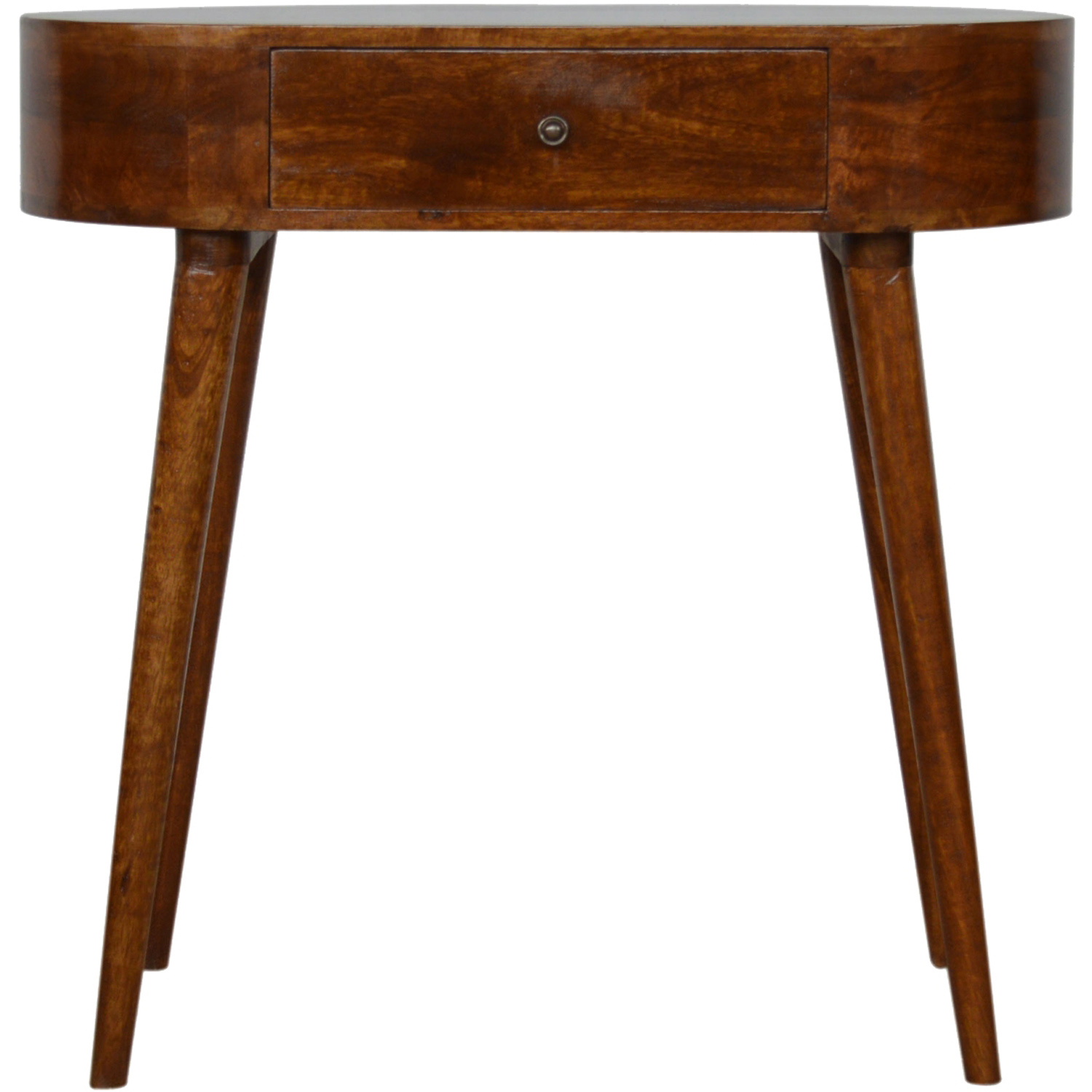 Artisan Furniture Albion Chestnut Single Drawer Solid Wood Console Table Image 2