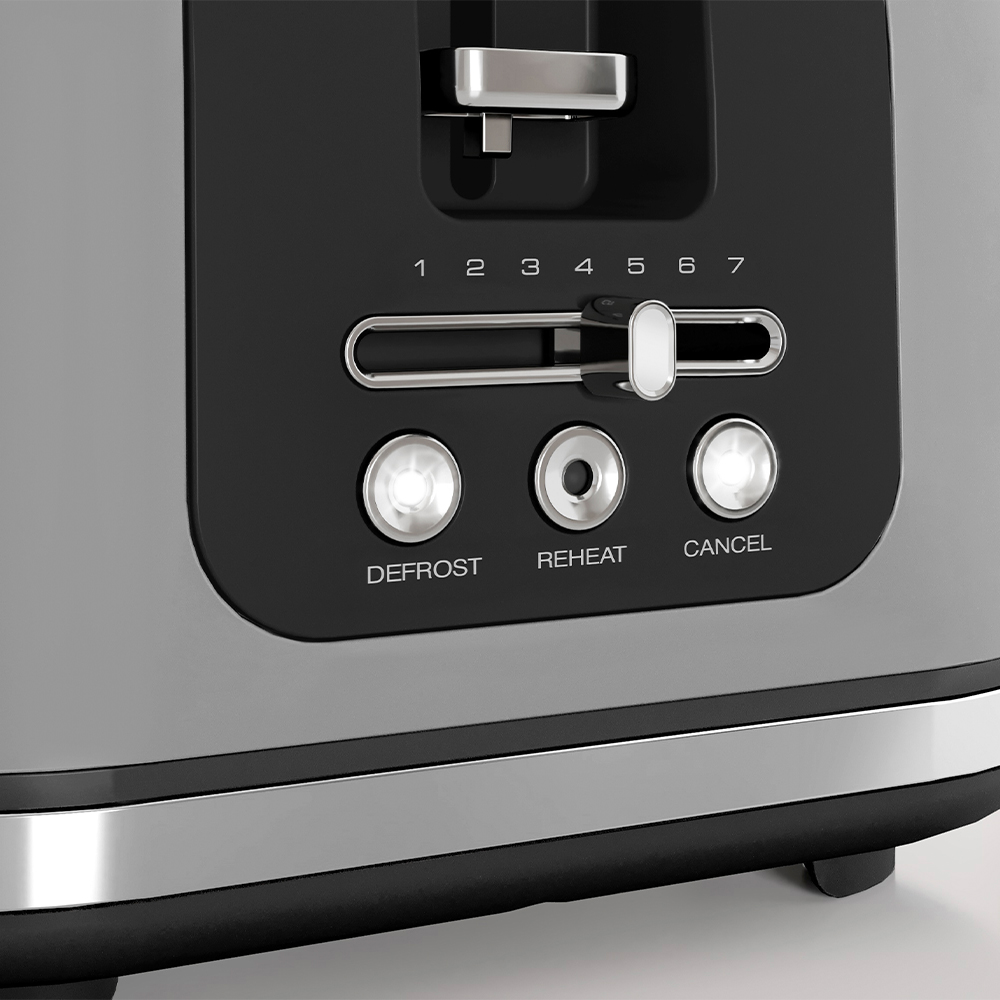 Morphy Richards Signature Grey 4 Slice Toaster Image 3
