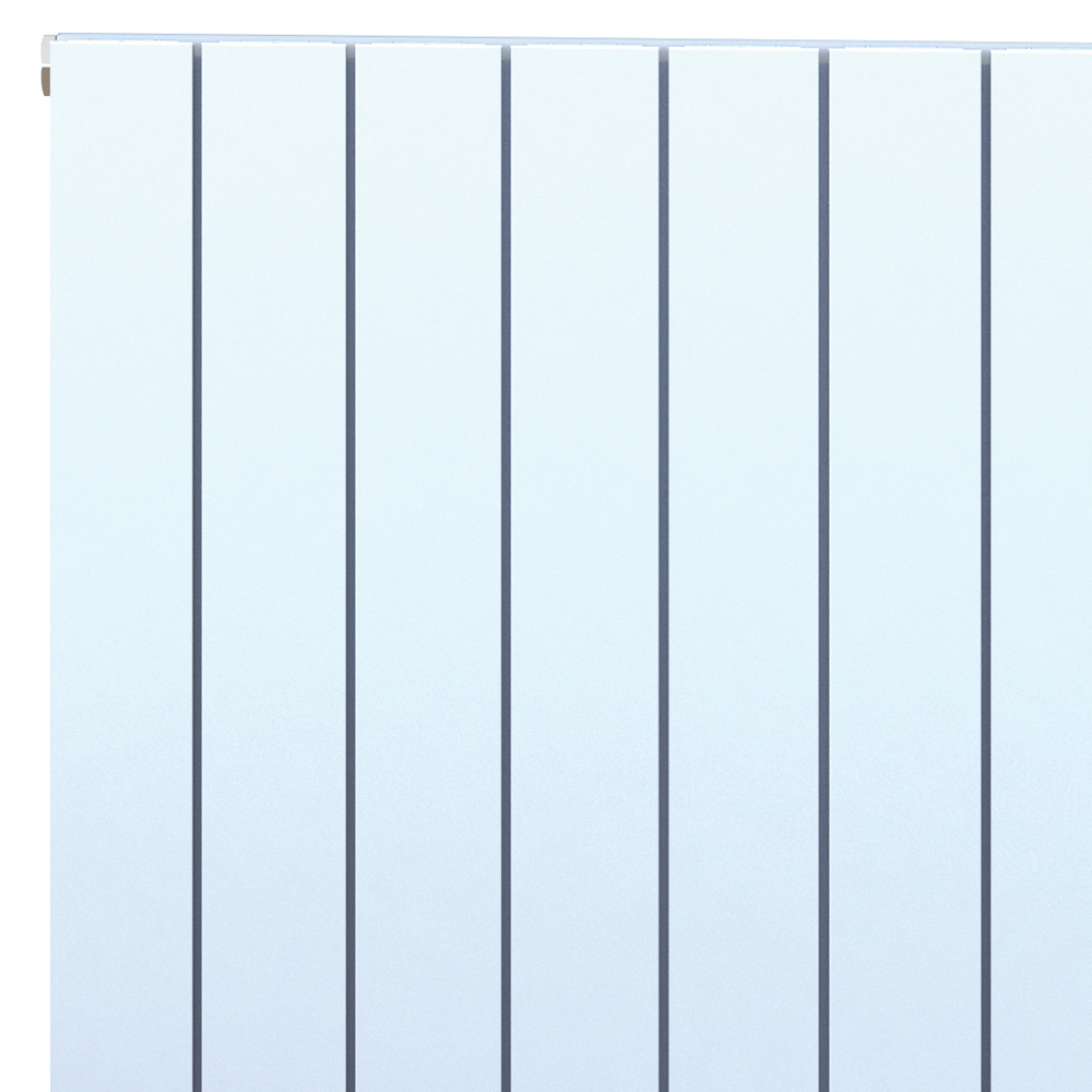 Towelrads Hanworth Plus 3648 BTU Horizontal White Aluminium Designer Radiator 700 x 640mm 1069W Image 2