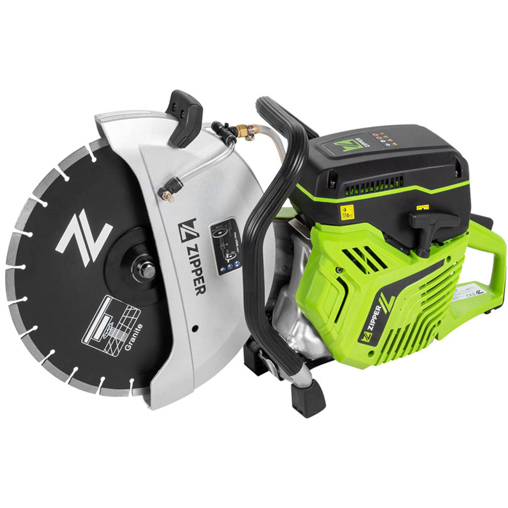 Zipper ZI-BTS350T Petrol Concrete Cutter 350mm Image 2