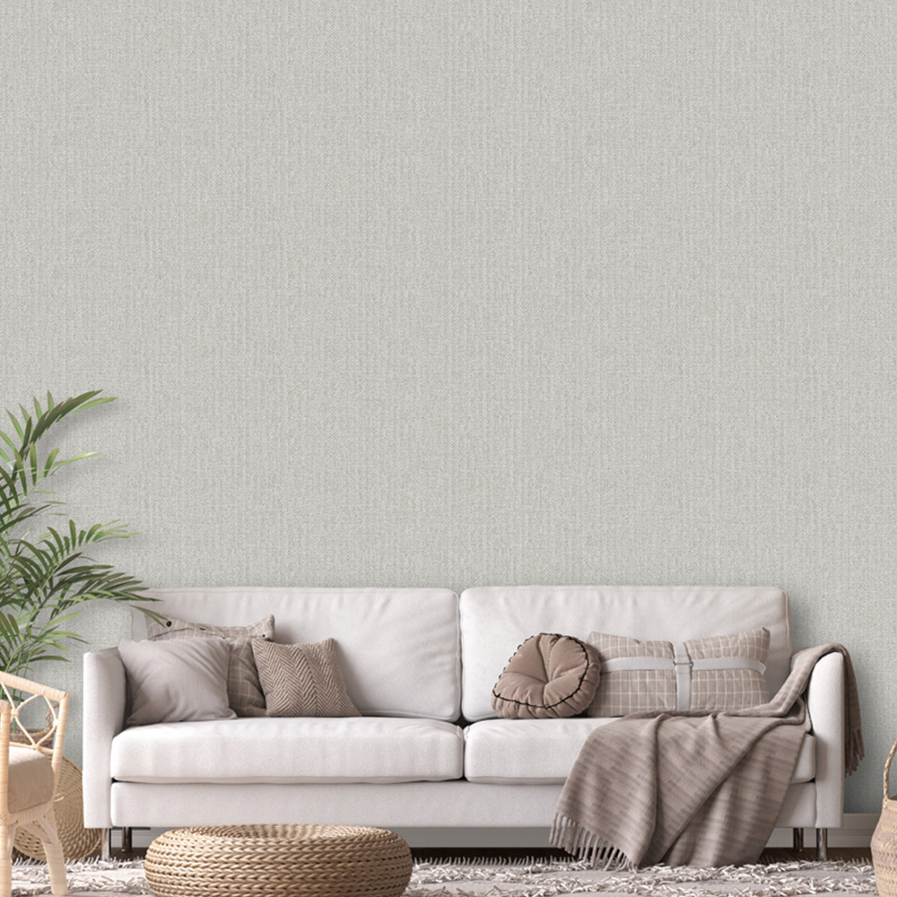 Design ID Basket Weave Taupe Wallpaper Image 4