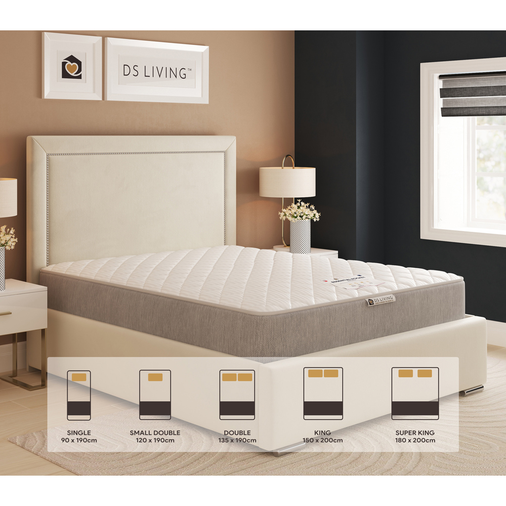 DS Living Luxe Super King Size 800 Pocket Comfort Layer Sprung Mattress Image 8