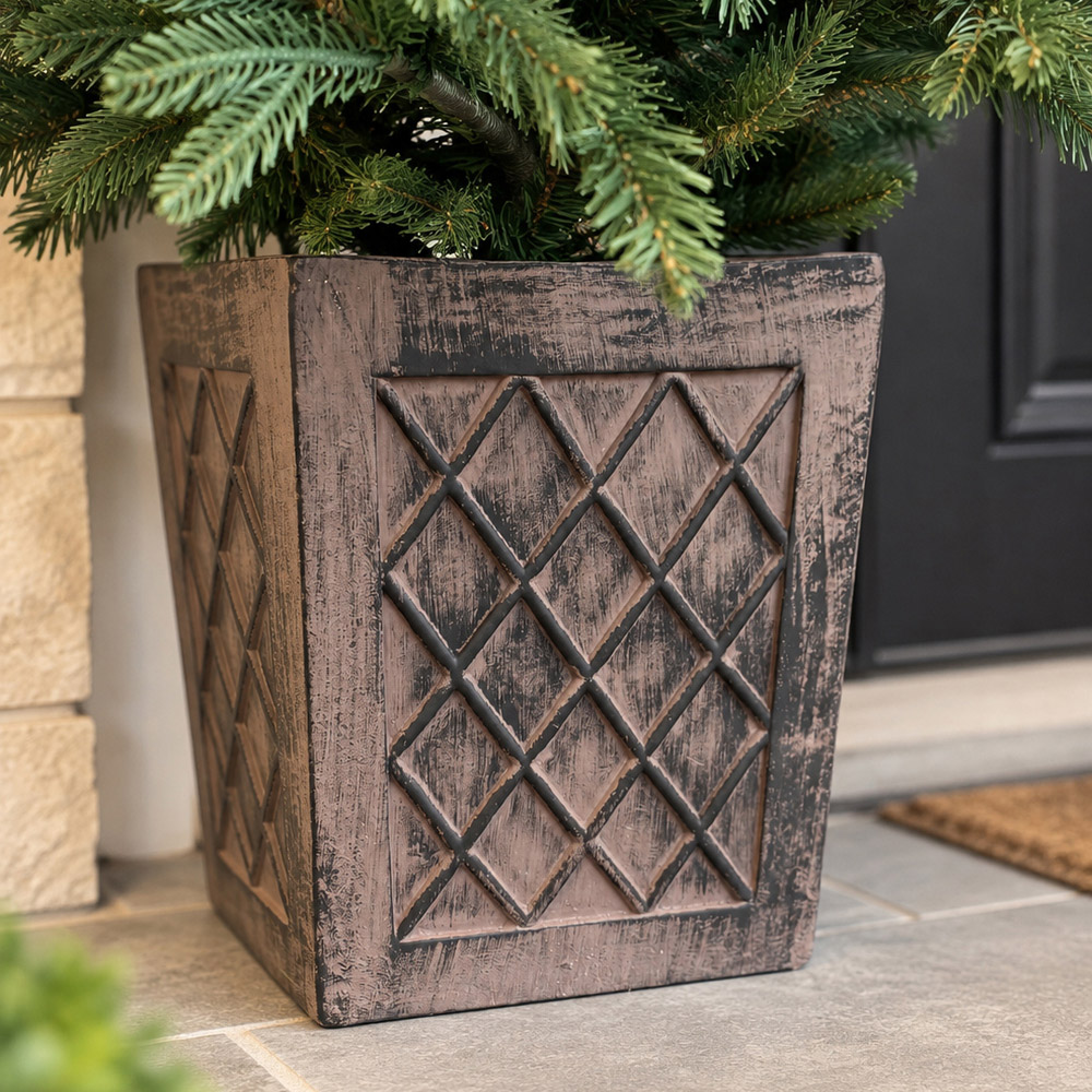 Bosk Rivington Fir Artificial Potted Christmas Tree 4.5ft Image 5