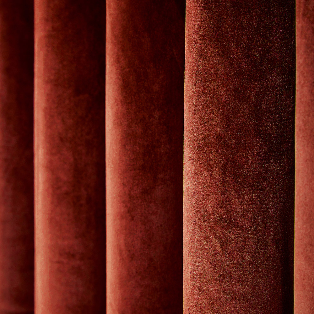 Helena Springfield Escala Lined Copper Curtains 168 x 137cm Image 3