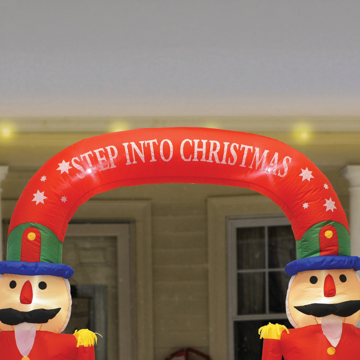 Inflatable Nutcracker Arch Red Image 4