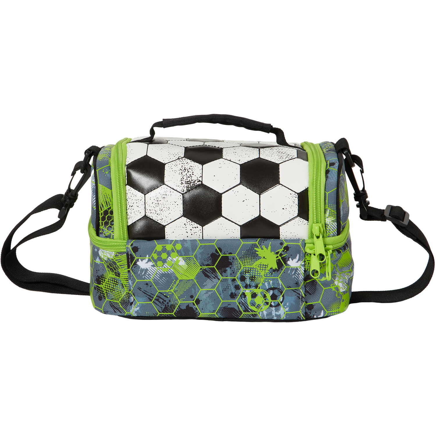 Football Lunch Bag - Green Image 5