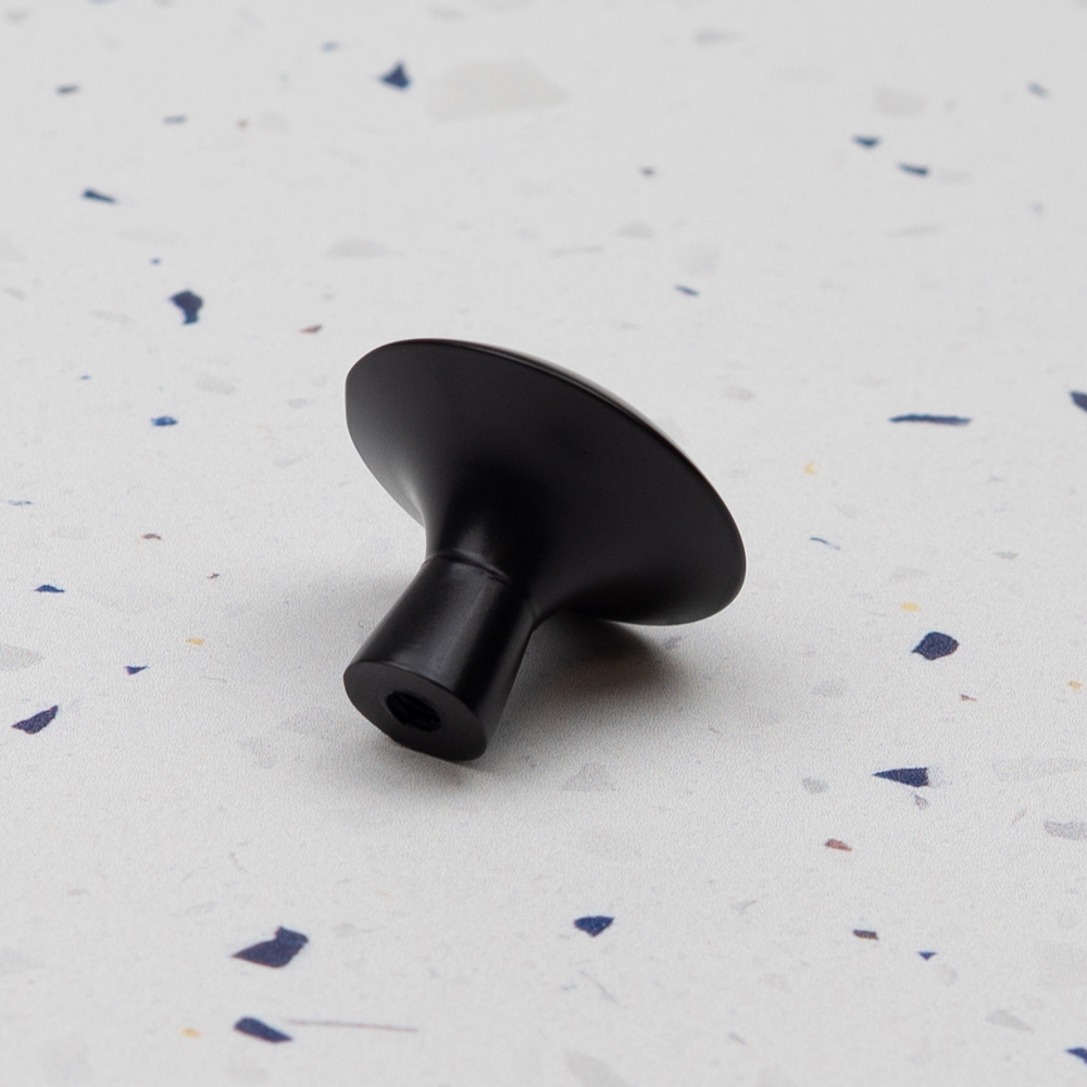 Handle & Home Matt Black Knob 27mm Image 5