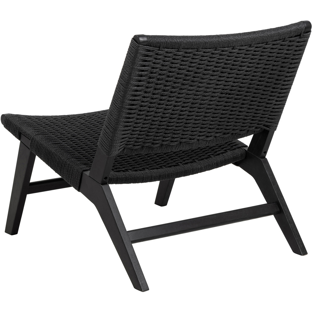 Florence Carson Black Lounge Chair Image 4
