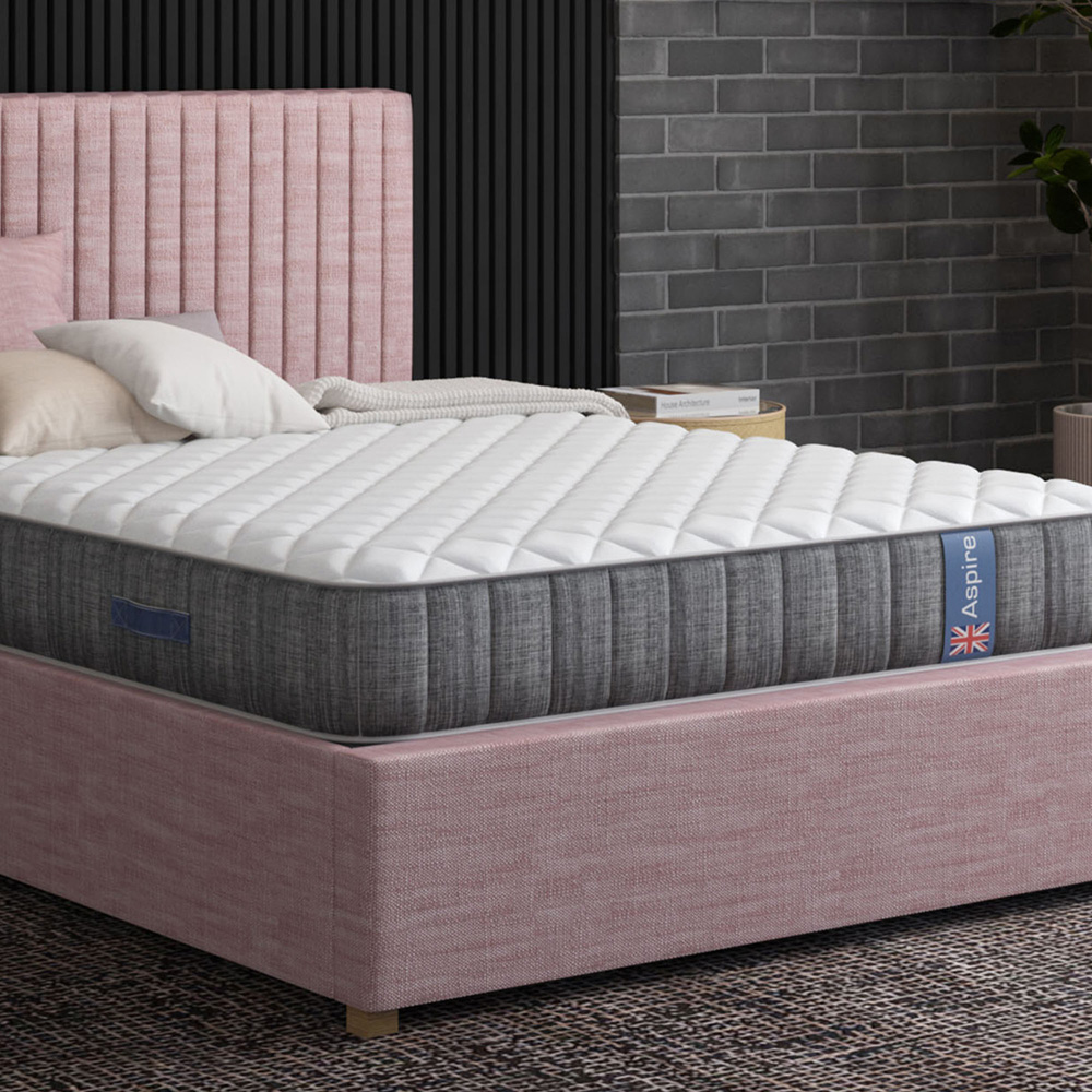 Aspire Small Single Diamond Pocket+ Hybrid Mattress Image 3