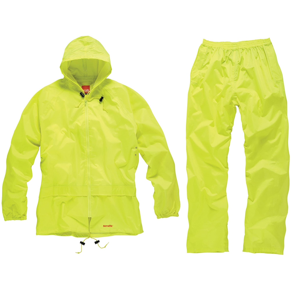 Scruffs Waterproof Suit XL Yellow Image 1