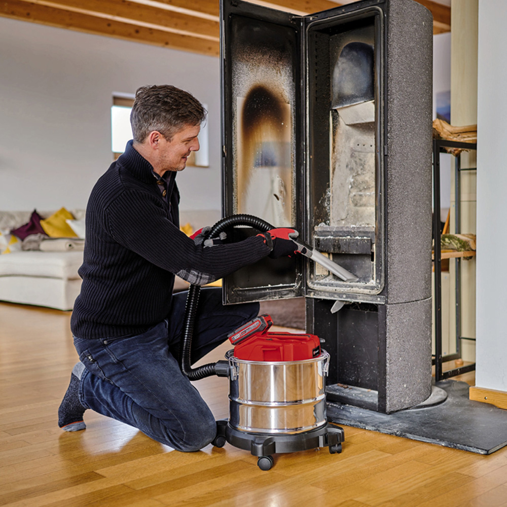 Einhell Power X-Change TE-AV 18/15 Li C-Solo Cordless Ash Vacuum Cleaner Image 2
