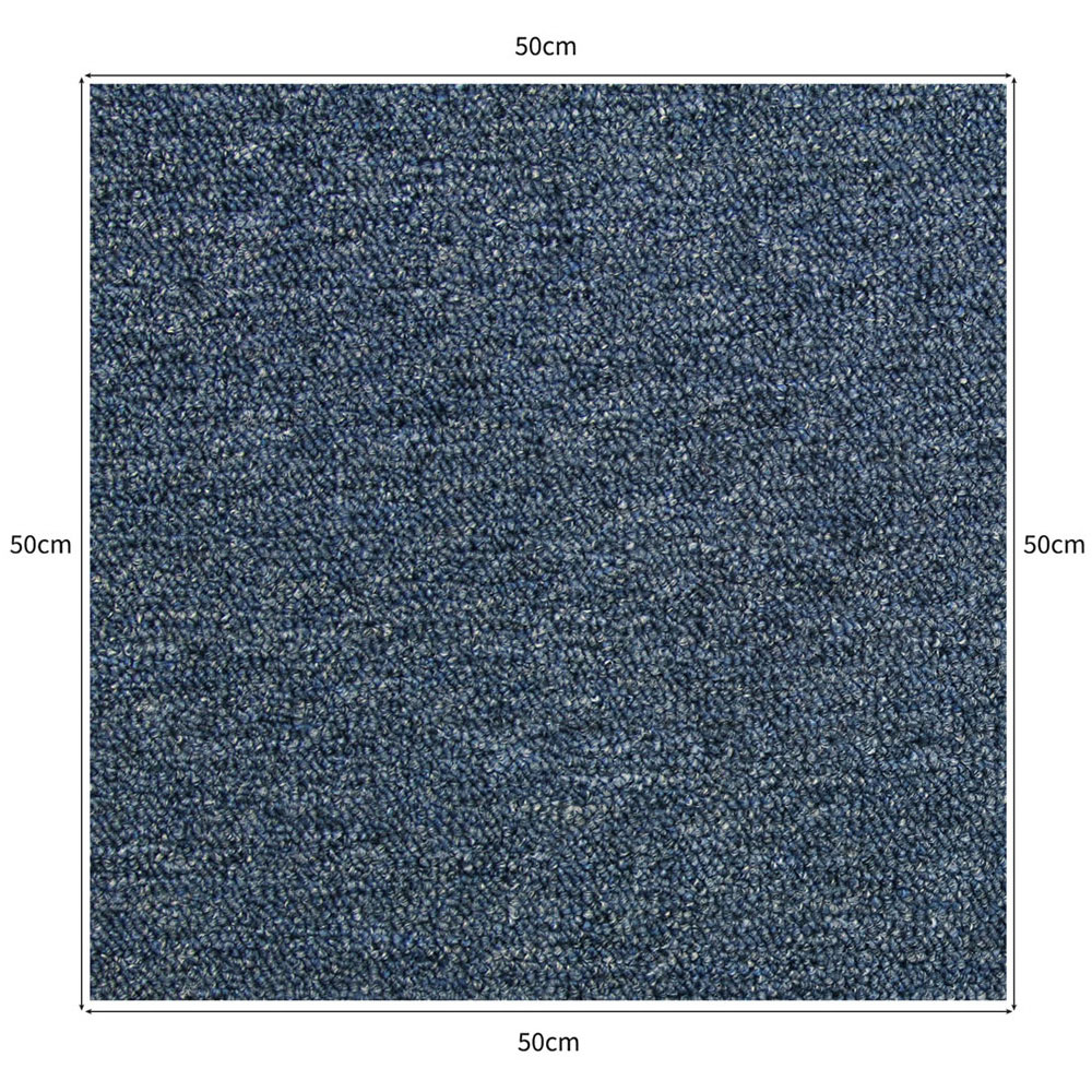 Monster Shop Storm Blue Carpet Floor Tile 20 Pack Image 5