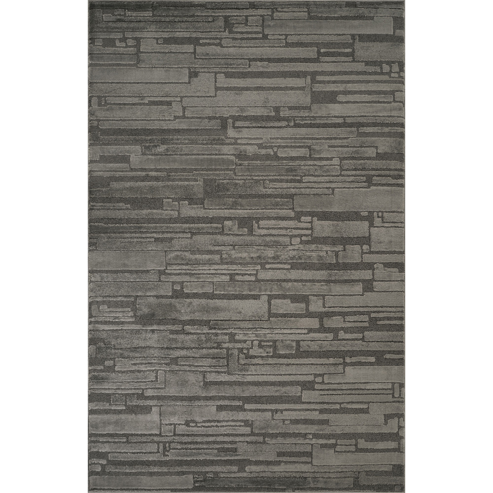 Desire Rugs Hamilton Dark Grey Bold Geometric Rug 60 x 220cm Image 7