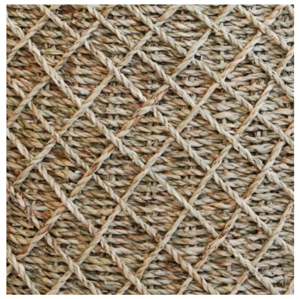 Ivyline Wicker Diamond Pattern Foldable Round Christmas Tree Skirt 60cm Image 4