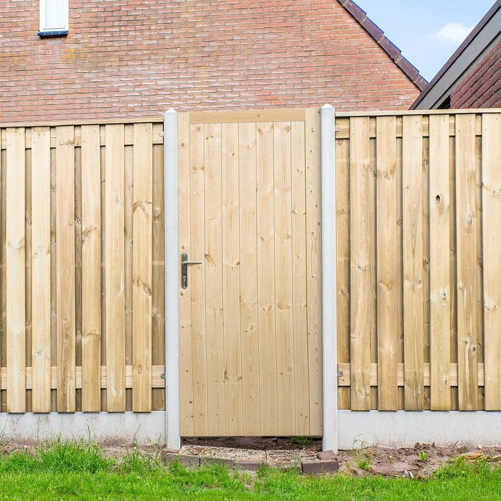 Knotty Pine Framed Ledged and Braced External Gate 1981 x 686 x 44mm Image 2