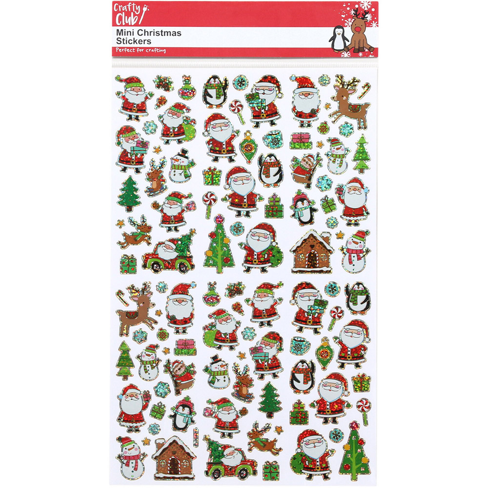 Mini Christmas Stickers Image 2