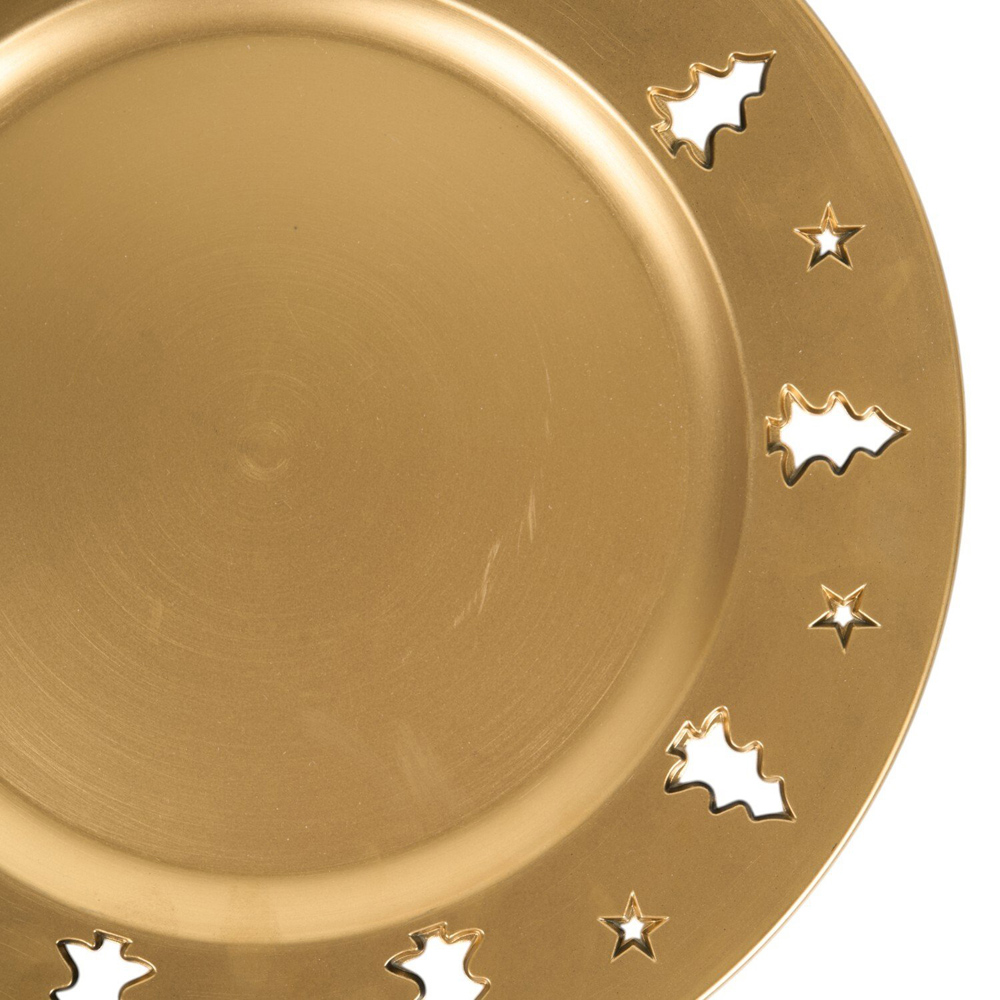 Christmas Tree Charger Plate Image 4