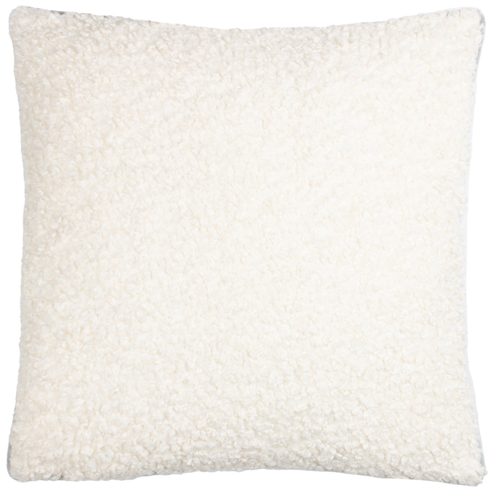 furn. Arcticus Blue Polar Bear Fleece Cushion Image 3