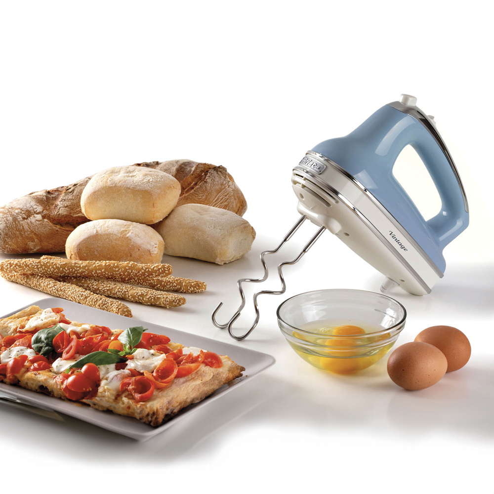 Ariete 00C154805ARSA Blue Vintage 450W Electric Hand Whisk Image 7