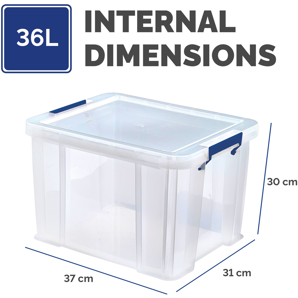 Fellowes Prostore 36L Storage Box with Lid Image 8