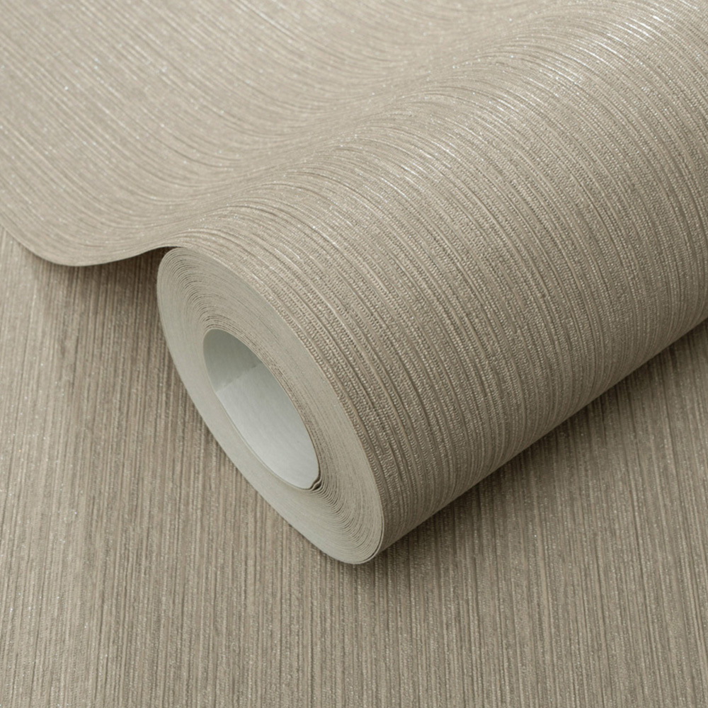 Erismann Soft Loom Taupe Vinyl Wallpaper Image 3
