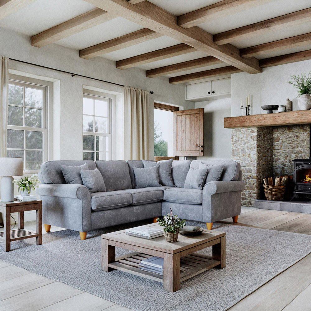 Sinatra 3 Seater Glory Anthracite Left Hand Corner Sofa Image 3