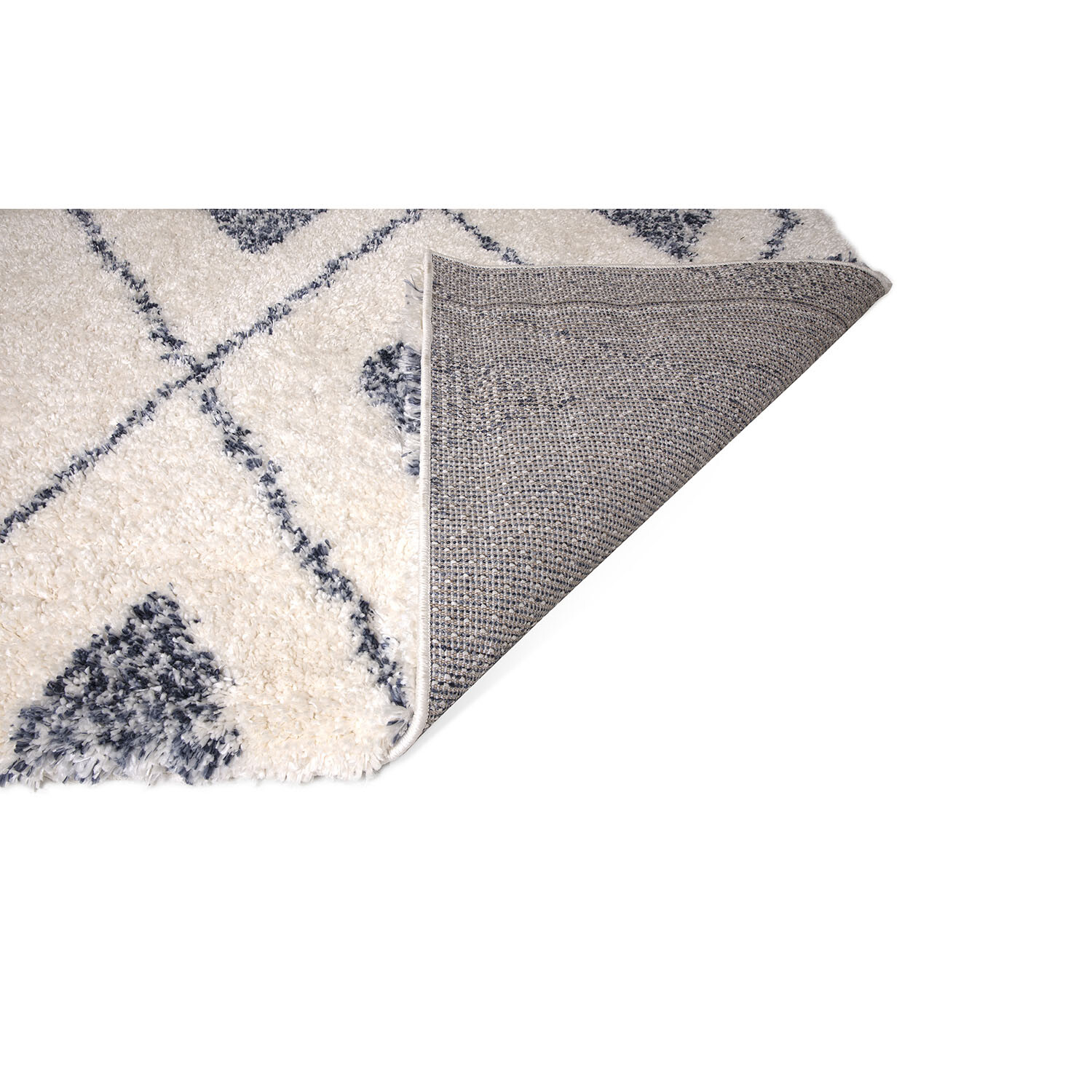 Alto Cream Diamond Rhombus Large Rug 66cm Image 6