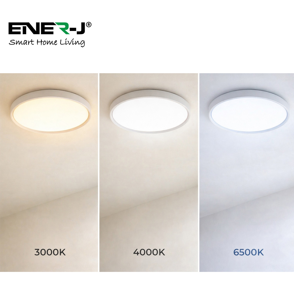 ENER-J 40W CCT Scenic Surface RGBIC LED Round Ceiling Light 380mm Image 4