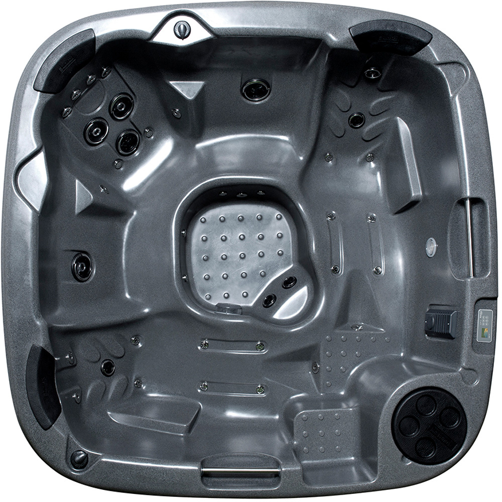 RotoSpa DuraSpa S380 5 to 6 Person Dark Grey Panel Hot Tub Image 3